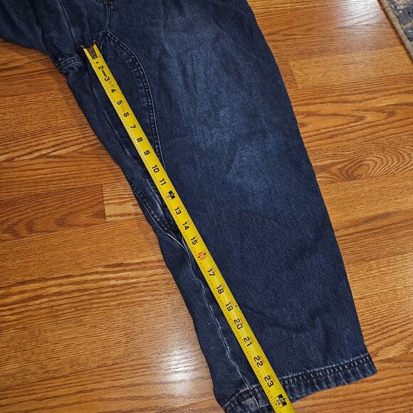 We The Free Front Zip Denim jumpsuit Size Large - Picture 6 of 6